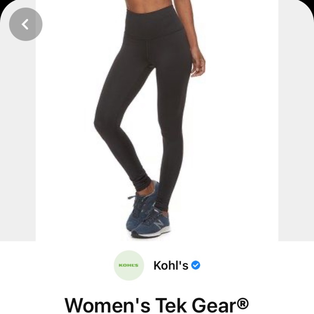 Women’s tech gear high waisted leggings NWT
